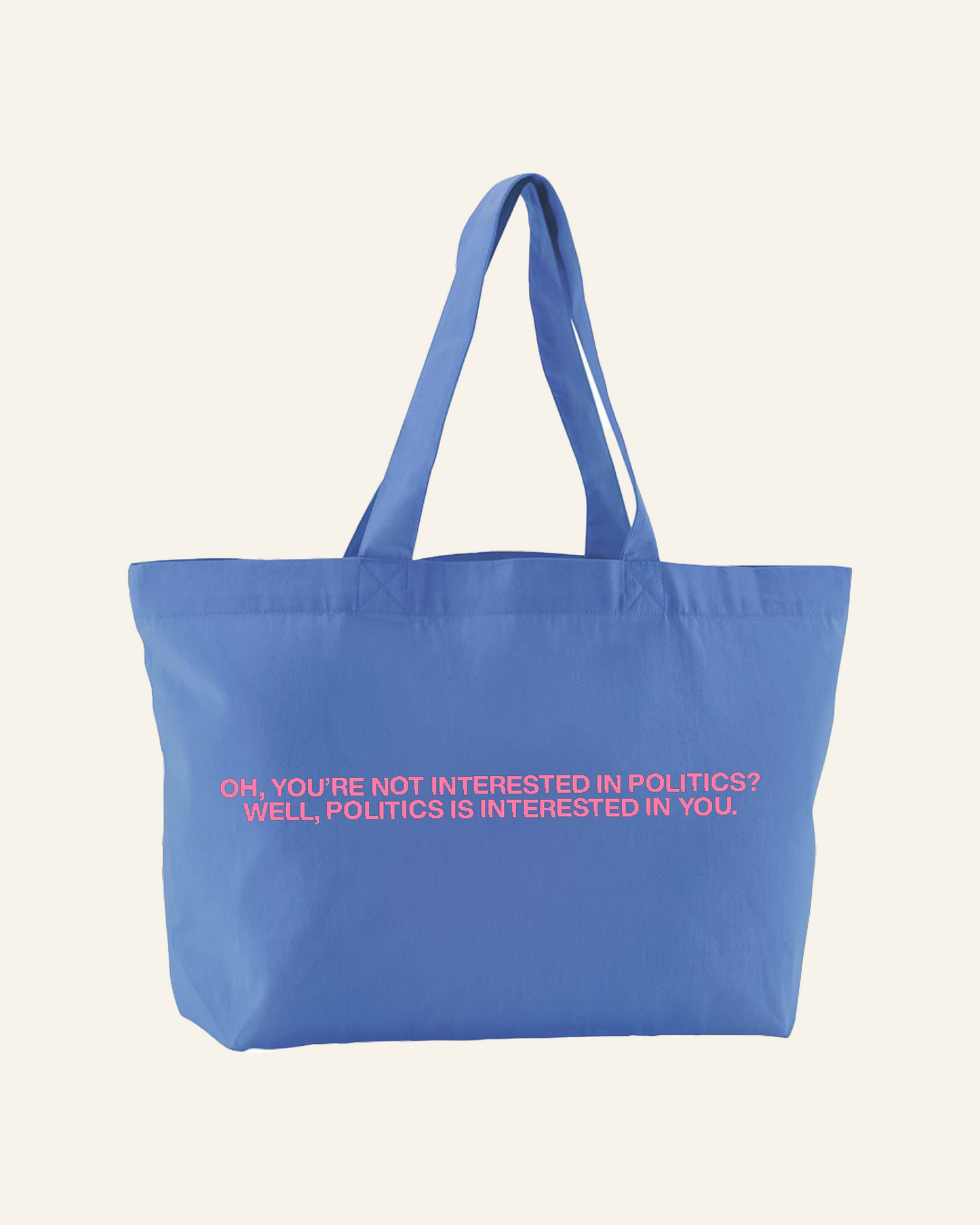 Interested in politics Shopper Bag