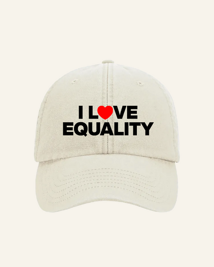 I ♥︎ equality Kšiltovka